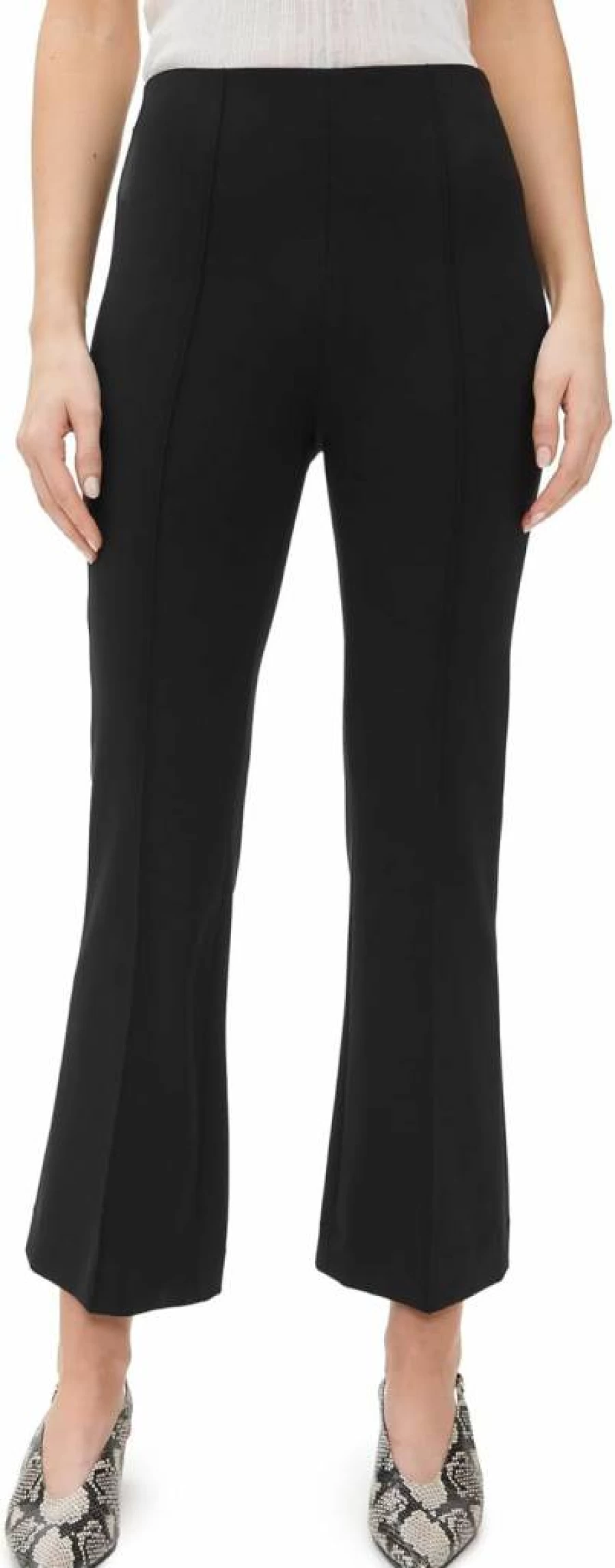 Rag & Bone Women's Irina High-Rise Kick Flare Denim Pants - Slim Fit Stretch Jeans