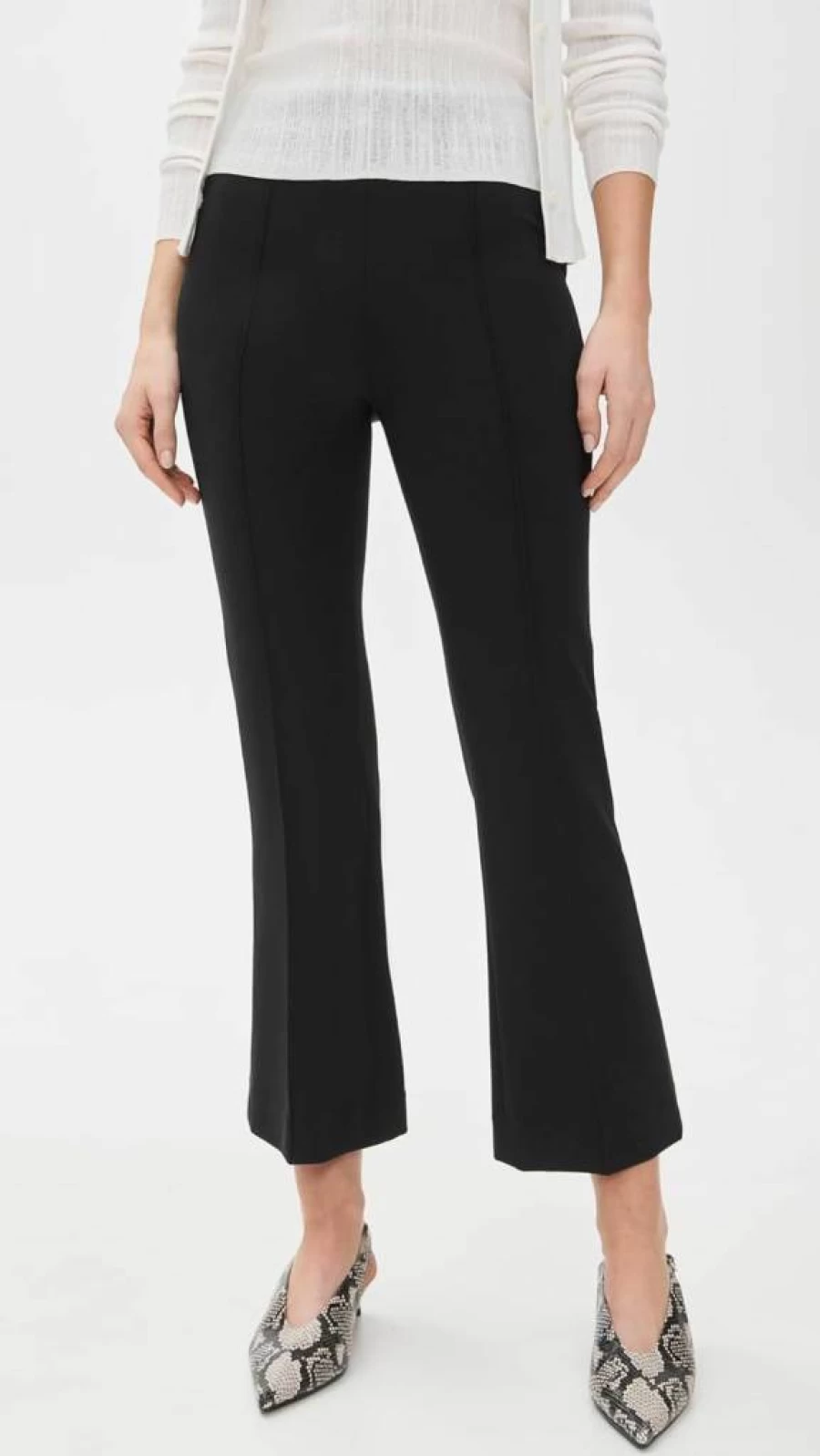 Rag & Bone Women's Irina High-Rise Kick Flare Denim Pants - Slim Fit Stretch Jeans