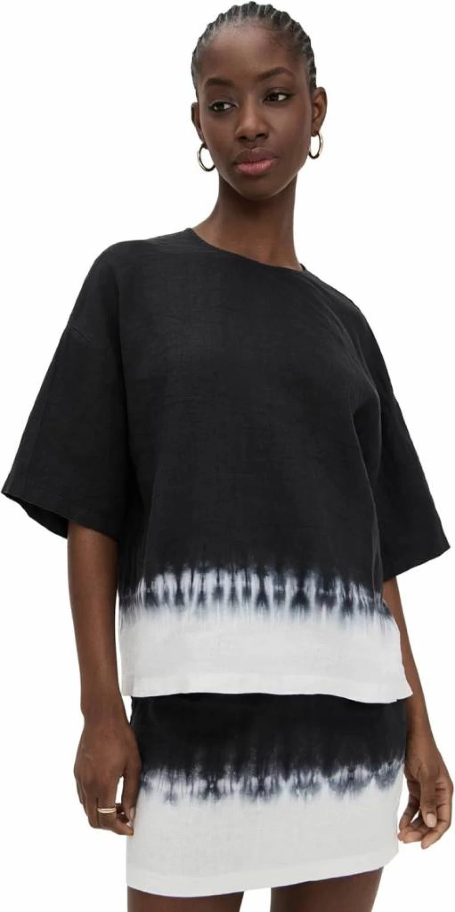 STAUD Women's Capsule Top | Classic Casual Blouse | Trendy T-Shirt for Women