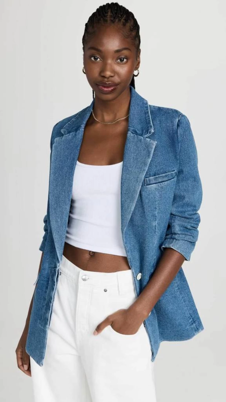 STAUD Women's Maxwell Blazer - Classic Tailored Jacket for Women