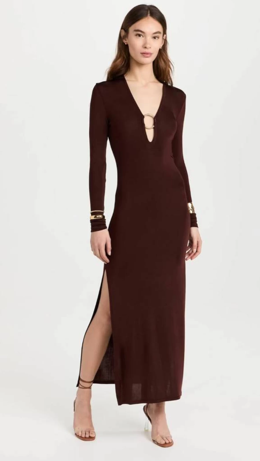 Louisa Ballou Women's Long Helios Dress - Elegant Summer Beach Gown