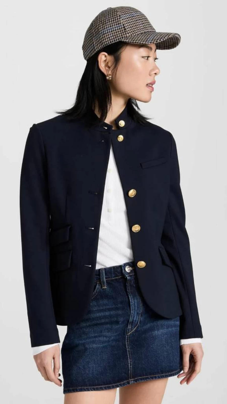 Rag & Bone Women's Slade Ponte Blazer - Tailored Stretch Jacket for Women