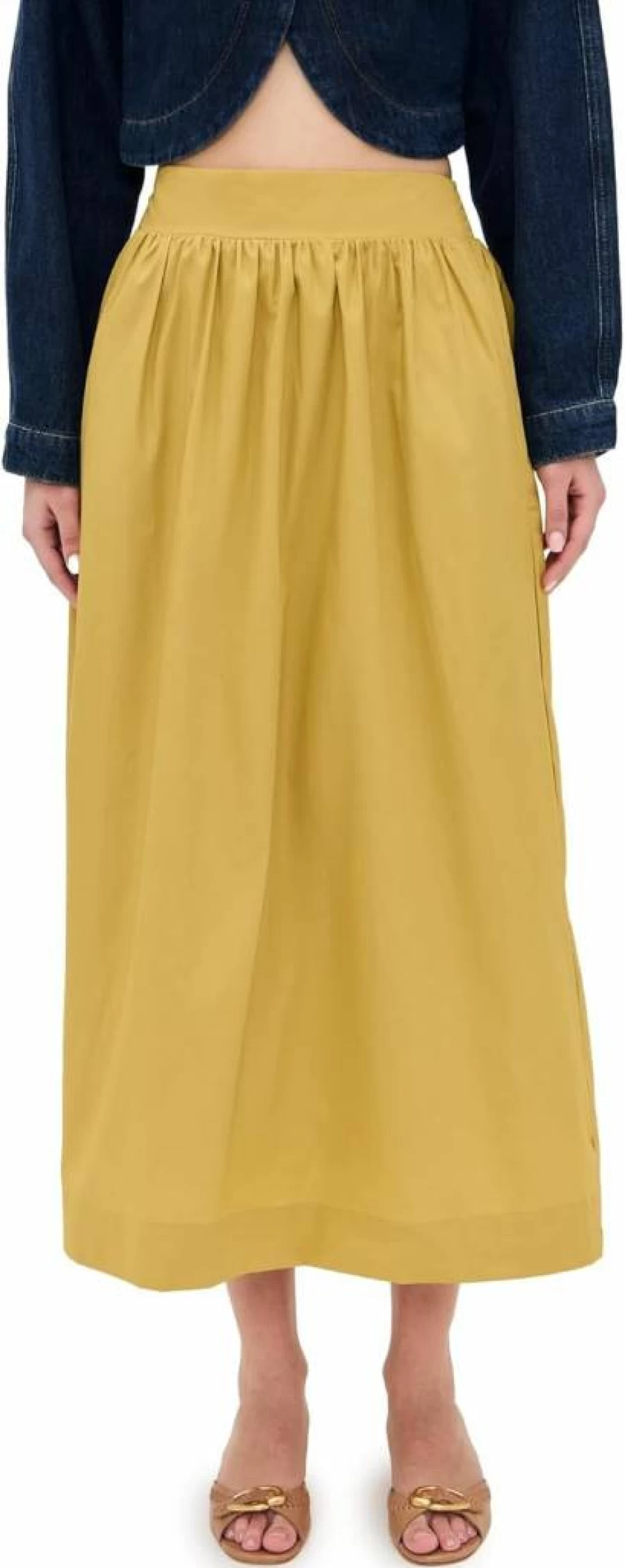 Marea Women's Charlotte Skirt - Elegant Flowy A-Line Skirt for Casual and Dressy Occasions