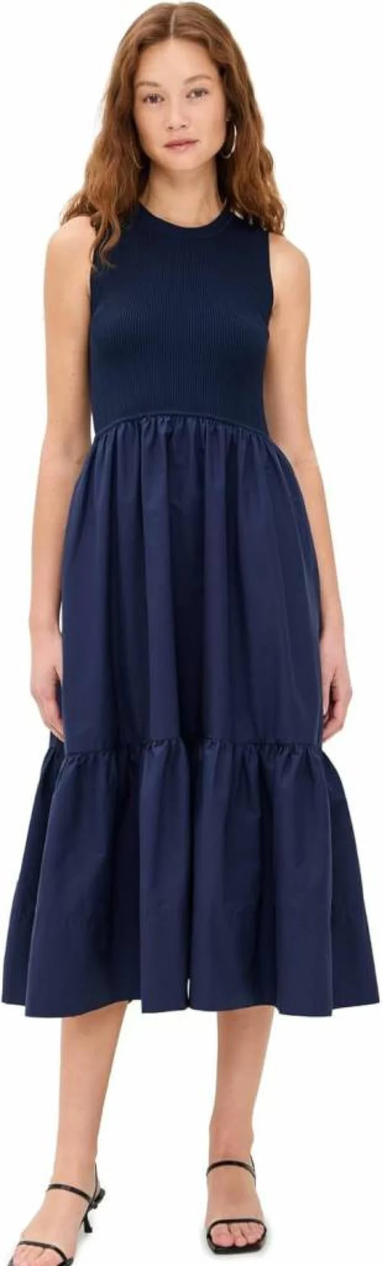 Tanya Taylor Women's Josephina Crew Neck Dress