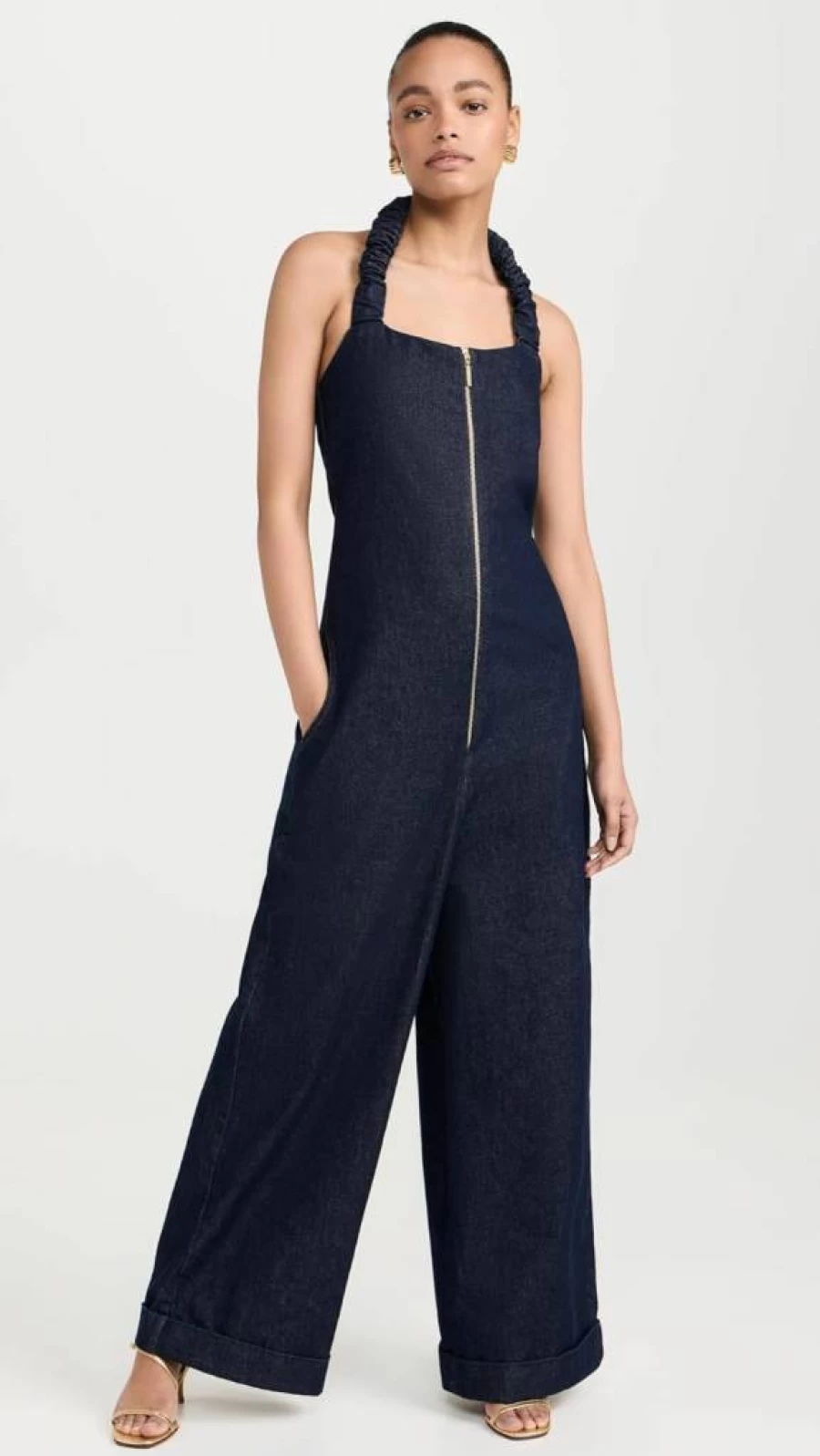 Orire Women's Mame Denim Jumpsuit - Stylish Casual Overalls for Women