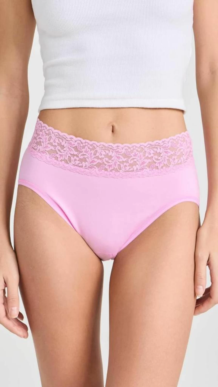 Hanky Panky Women's Cotton French Cut Brief Underwear - Comfortable & Breathable Panties