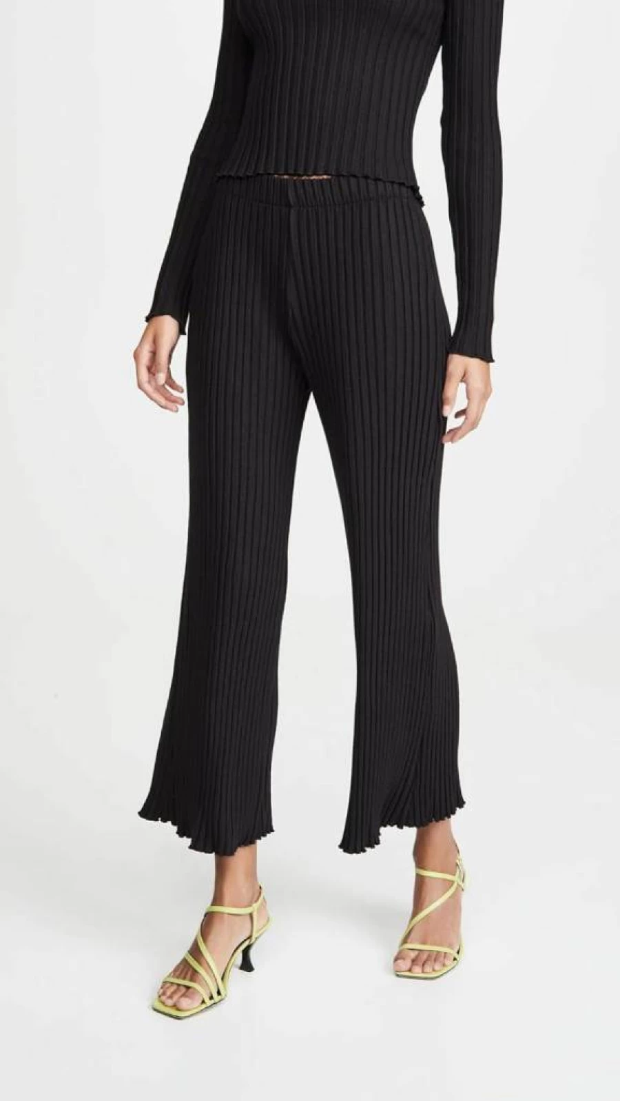 SIMON MILLER USA Women's Alder Pants - High-Waisted Wide Leg Trousers for Women