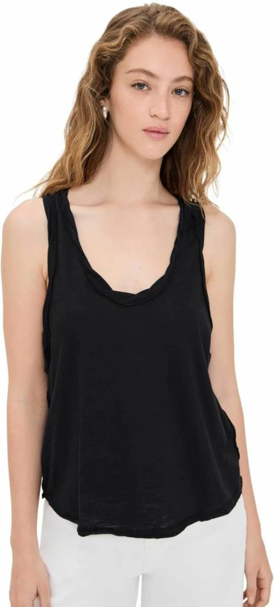 Free People Women's Easy Stretch Tank Top - Soft Casual Sleeveless Shirt for Women