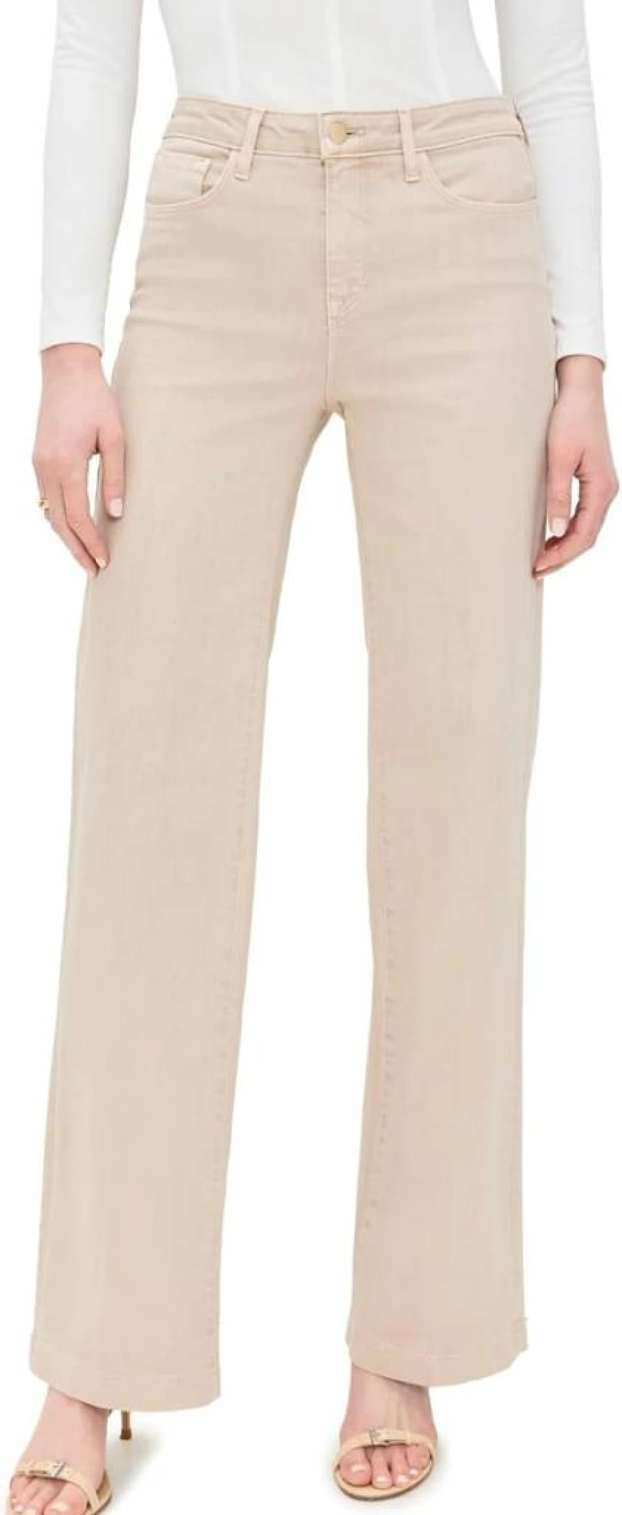 L'AGENCE Women's Clayton High Rise Wide Leg Jeans - Premium Denim Pants for Women