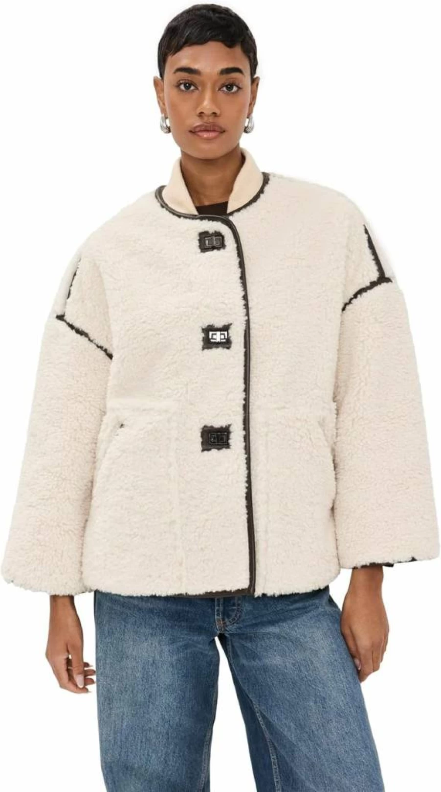 ba&sh Women's Maury Coat - Elegant Trench Coat for Women