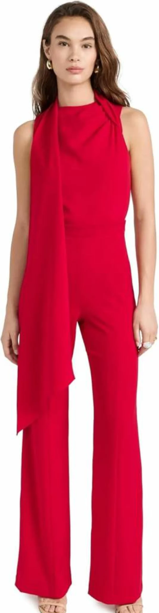 Black Halo Women's Enola Jumpsuit - Elegant One-Piece Romper for Women