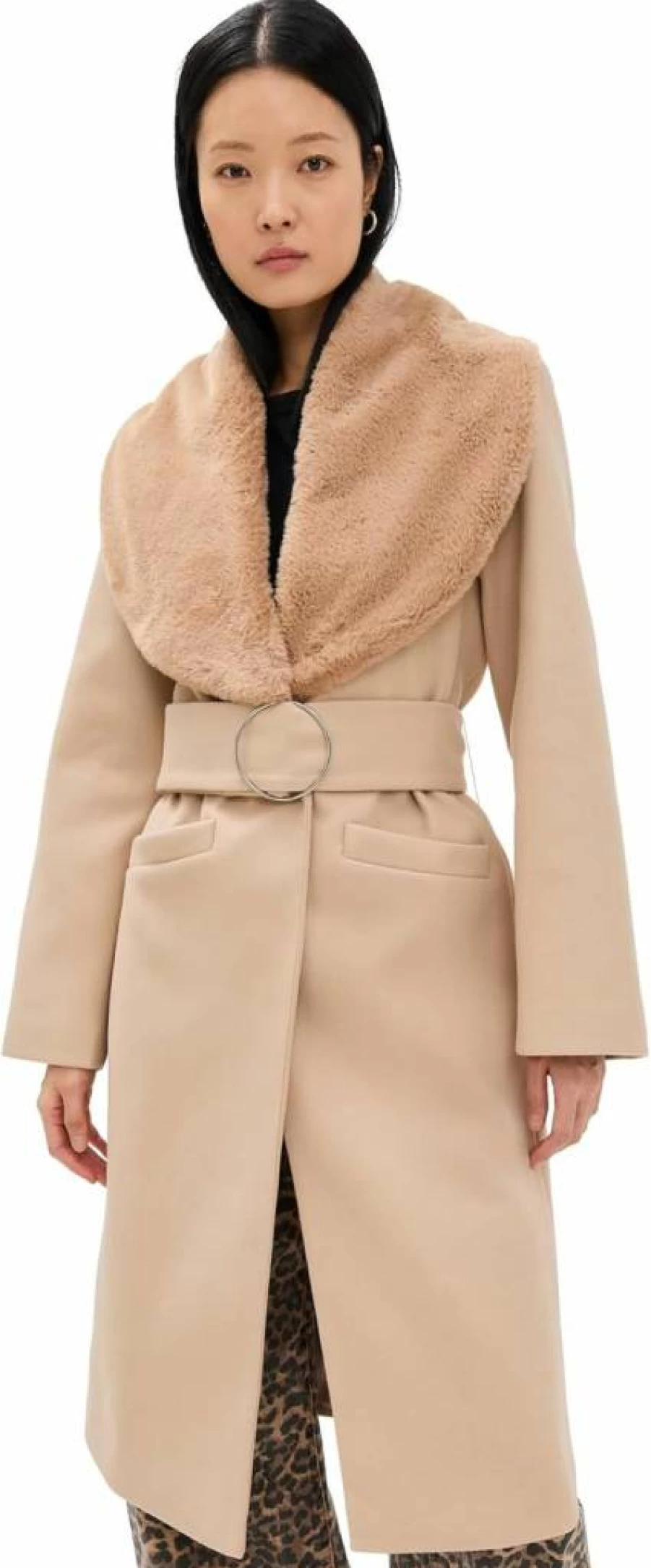 Lioness Women's Endless Coat – Stylish Long Trench Coat for Women