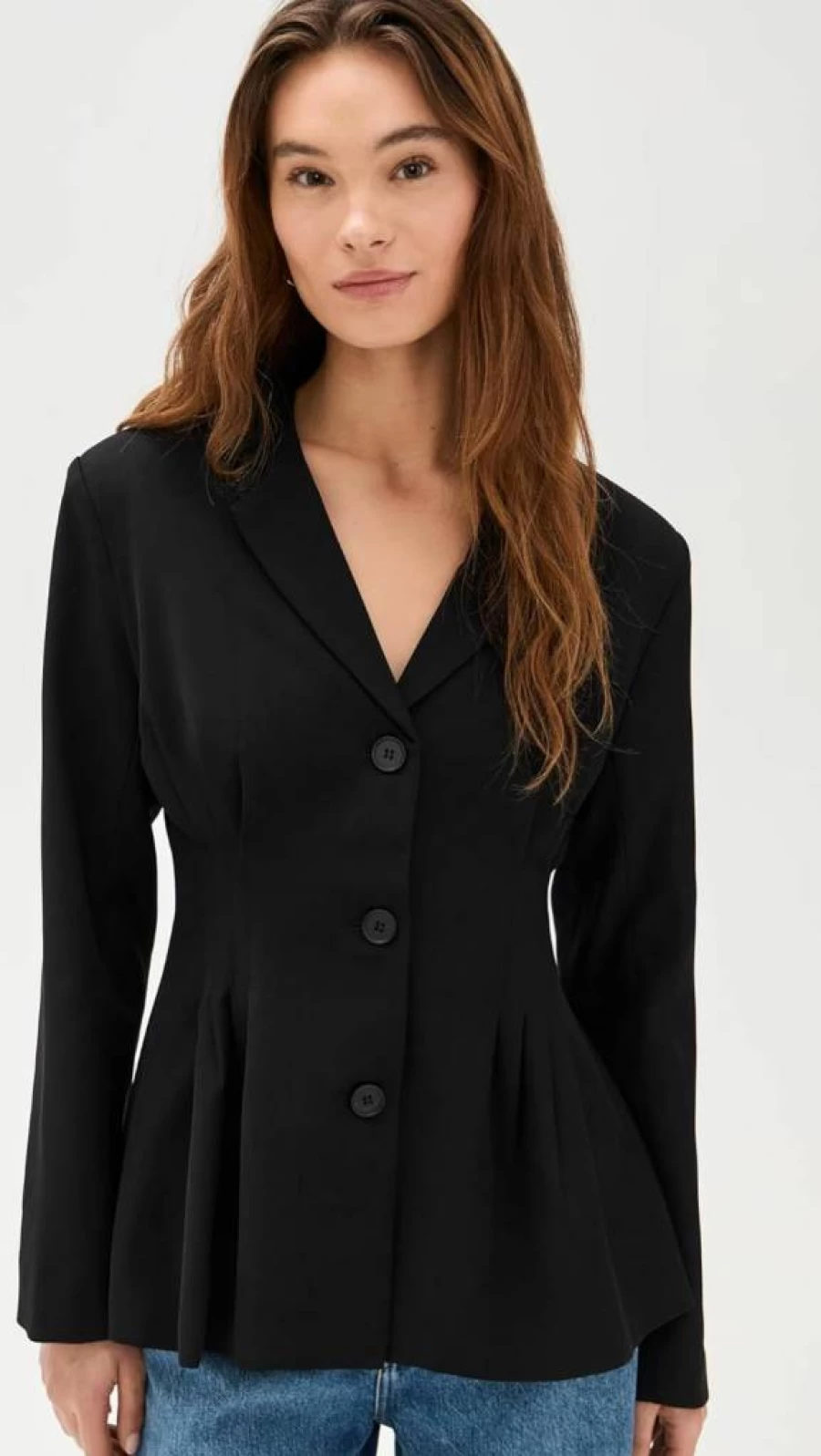 Line & Dot Women's Nigel Blazer - Stylish Tailored Jacket for Modern Outfits
