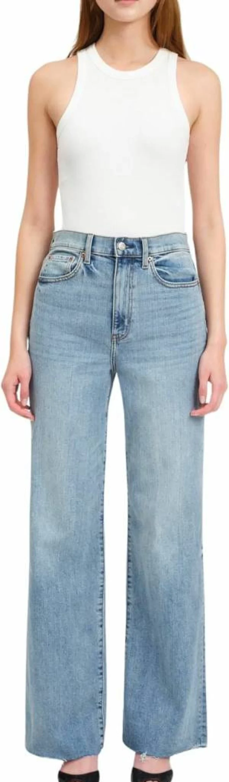 DAZE Women's Far Out High-Rise Distressed Skinny Jeans for a Trendy Look