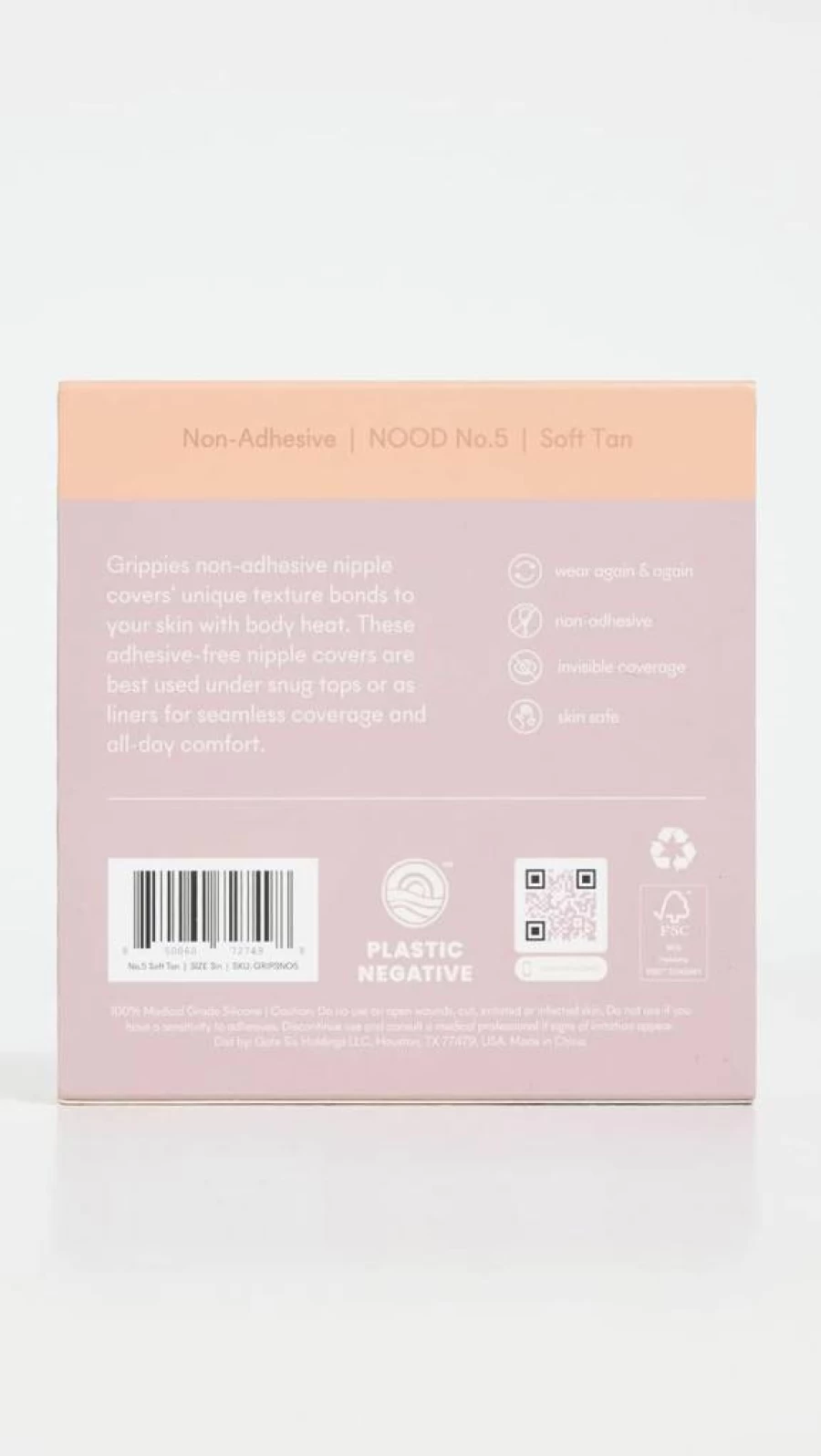 NOOD Women's No-Show Grippy Socks - Non-Slip Invisible Shoe Liners for Comfort & Grip