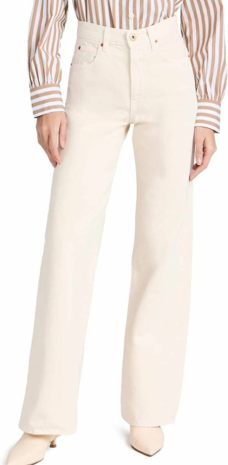 SLVRLAKE Women's Grace Jeans - High Waist Slim Fit Stretch Denim Pants for Women