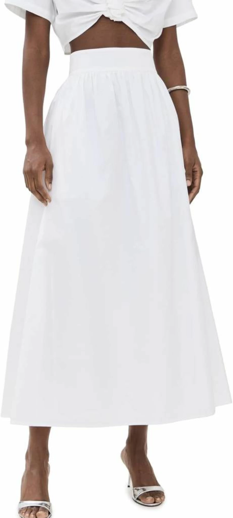 De Loreta Women's Ariadna Skirt - Elegant Flowy Midi Skirt for Women