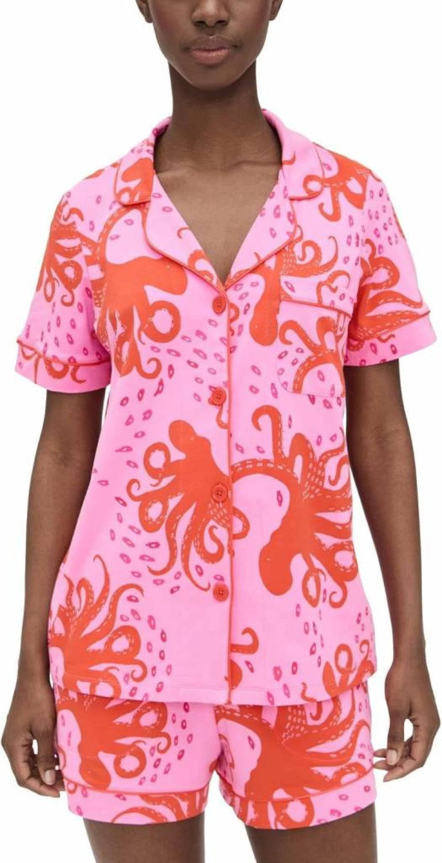 BedHead Pajamas Women's Cotton Short Sleeve PJ Set - Soft Jersey Knit Sleepwear