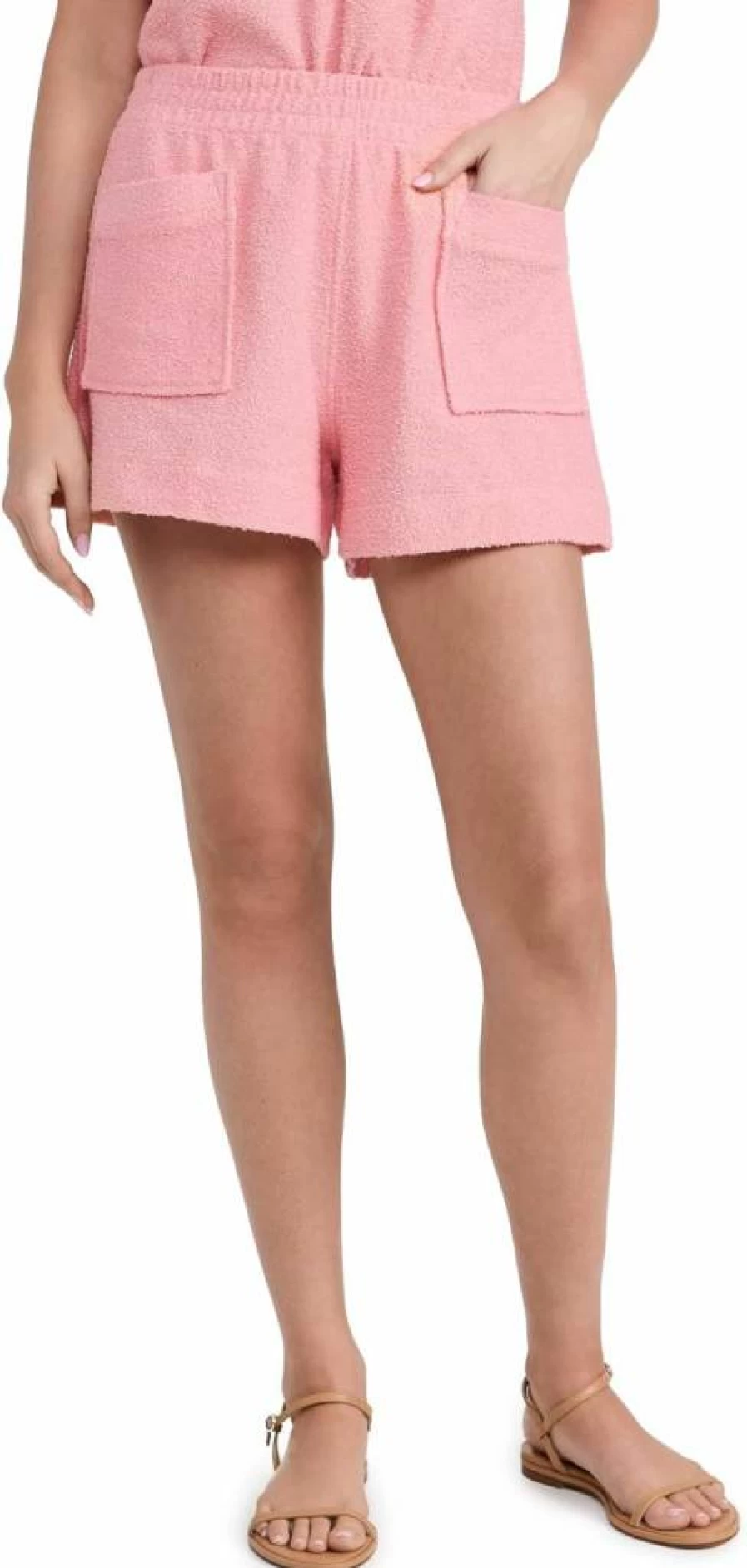 Tanya Taylor Women's High-Waisted Mare Shorts - Summer Casual Denim Shorts for Women
