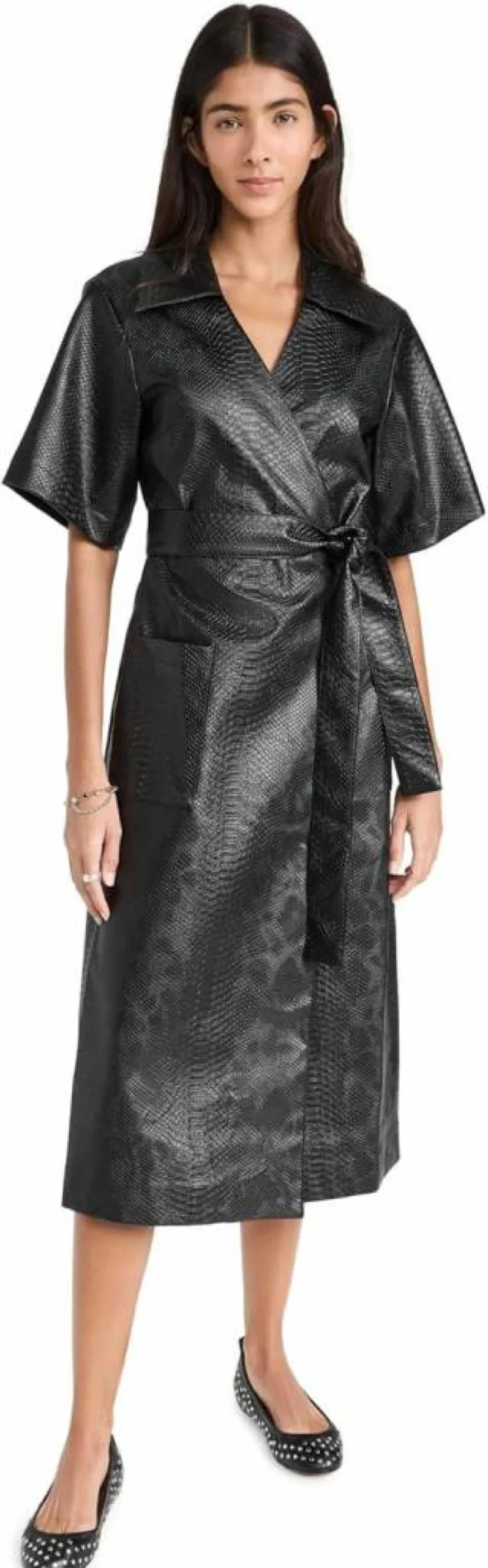 Sea Women's Vilma Wrap Dress - Floral Summer Beach Midi Dress