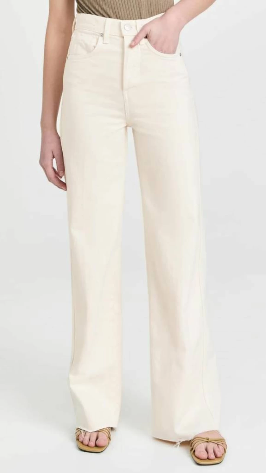 Veronica Beard Women's Taylor High Rise Wide Leg Jeans - Classic Comfort & Stylish Fit