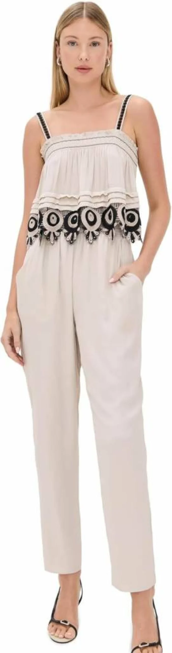 Ramy Brook Women's Monica Jumpsuit - Stylish One-Piece Romper for Fashionable Outfits
