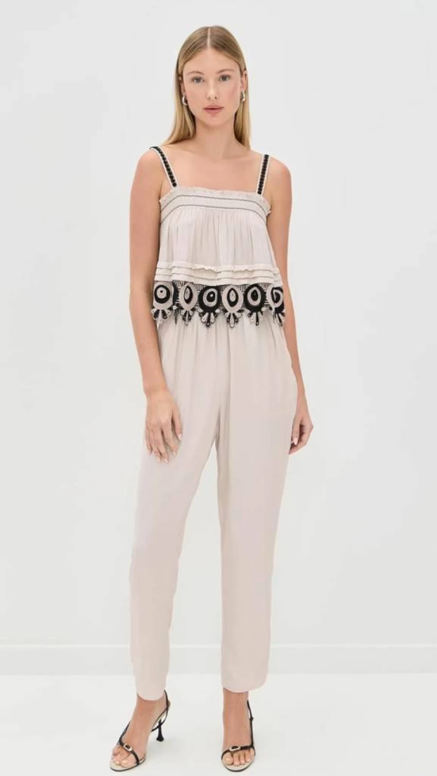 Ramy Brook Women's Monica Jumpsuit - Stylish One-Piece Romper for Fashionable Outfits