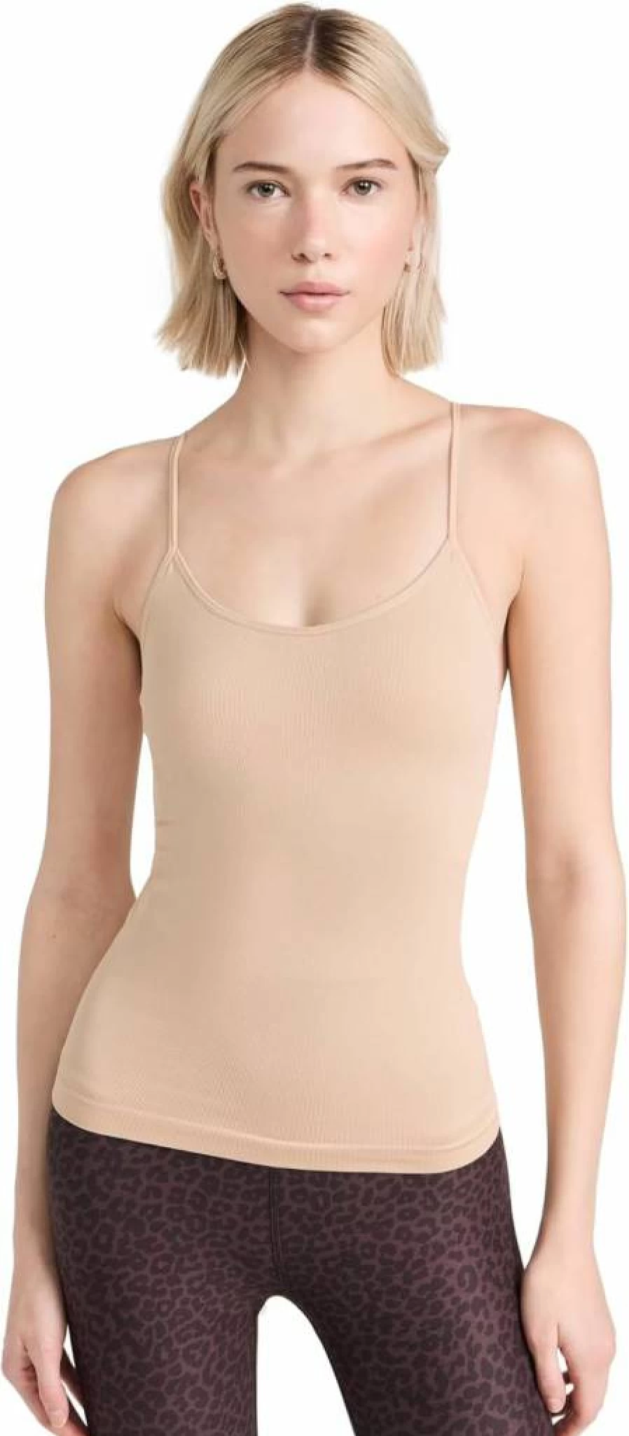 SPLITS59 Women's Loren Seamless Tank Top - High Waist Workout Shirt for Yoga & Fitness