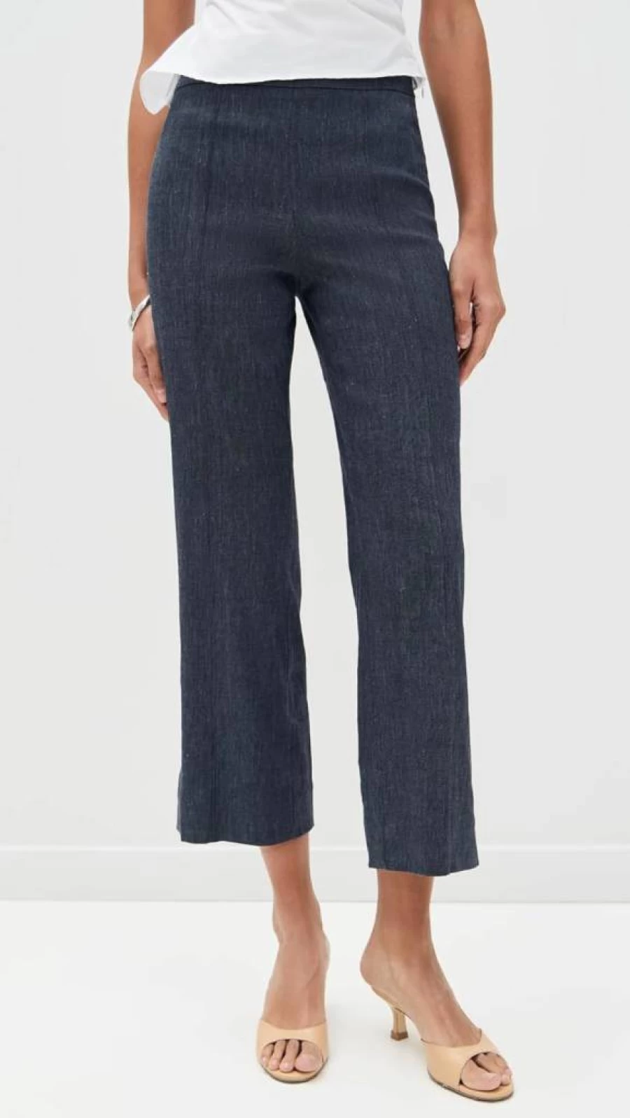STAUD Women's Knack High-Waisted Wide-Leg Pants - Premium Tailored Trousers for Women