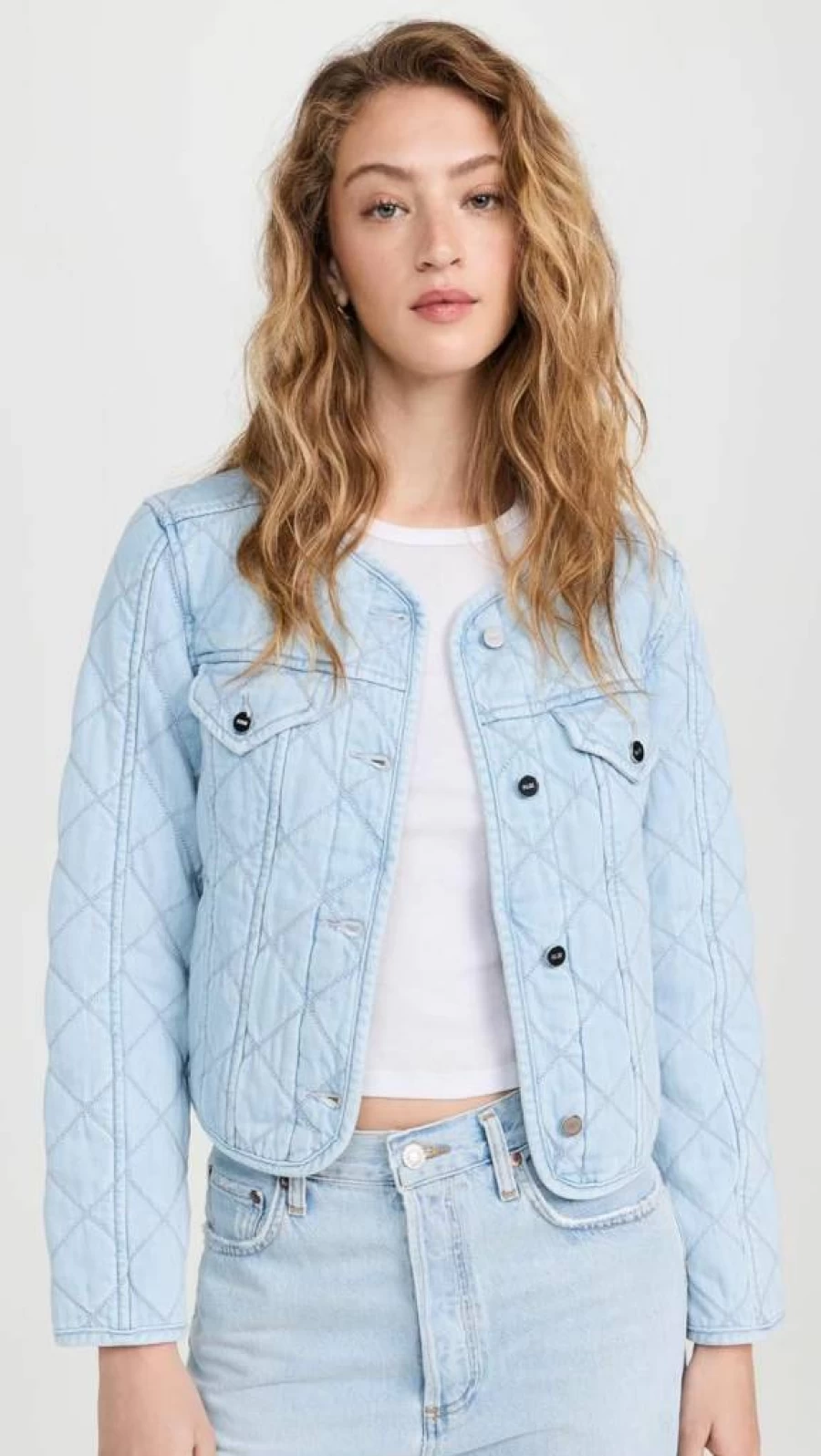 PAIGE Jayla Cropped Quilted Jacket for Women - Lightweight Stylish Outerwear