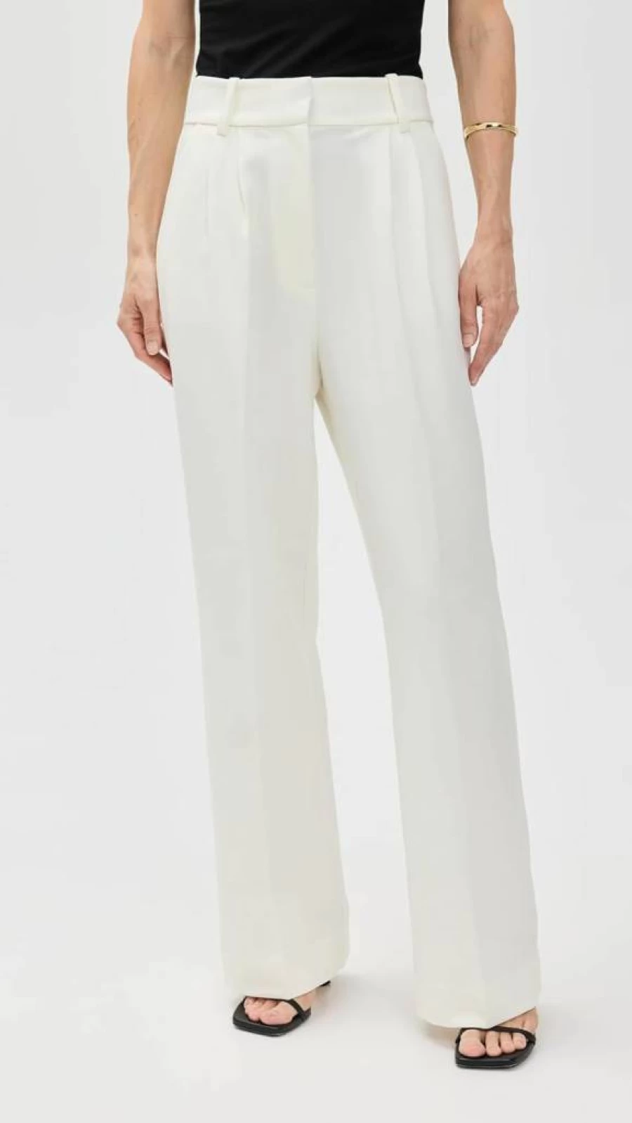 Favorite Daughter Women's Petite The Favorite Pants - High-Waisted Slim Fit Ankle-Length Trousers
