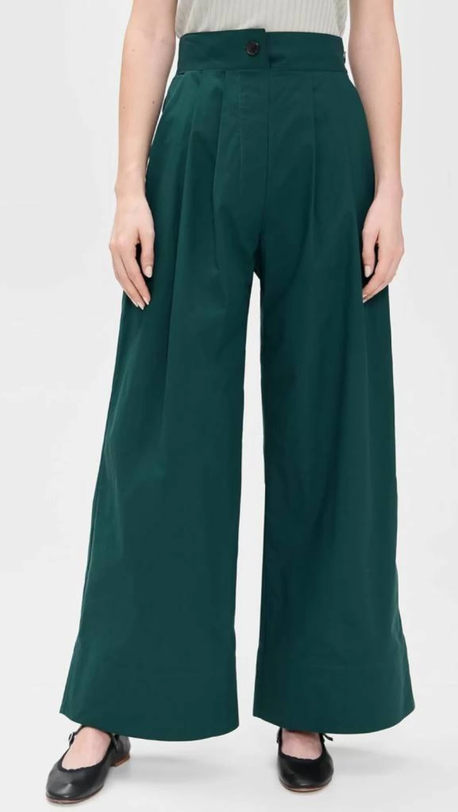 Rachel Comey Women's Coxsone High-Waisted Wide-Leg Pants - Elegant Casual Trousers for Women