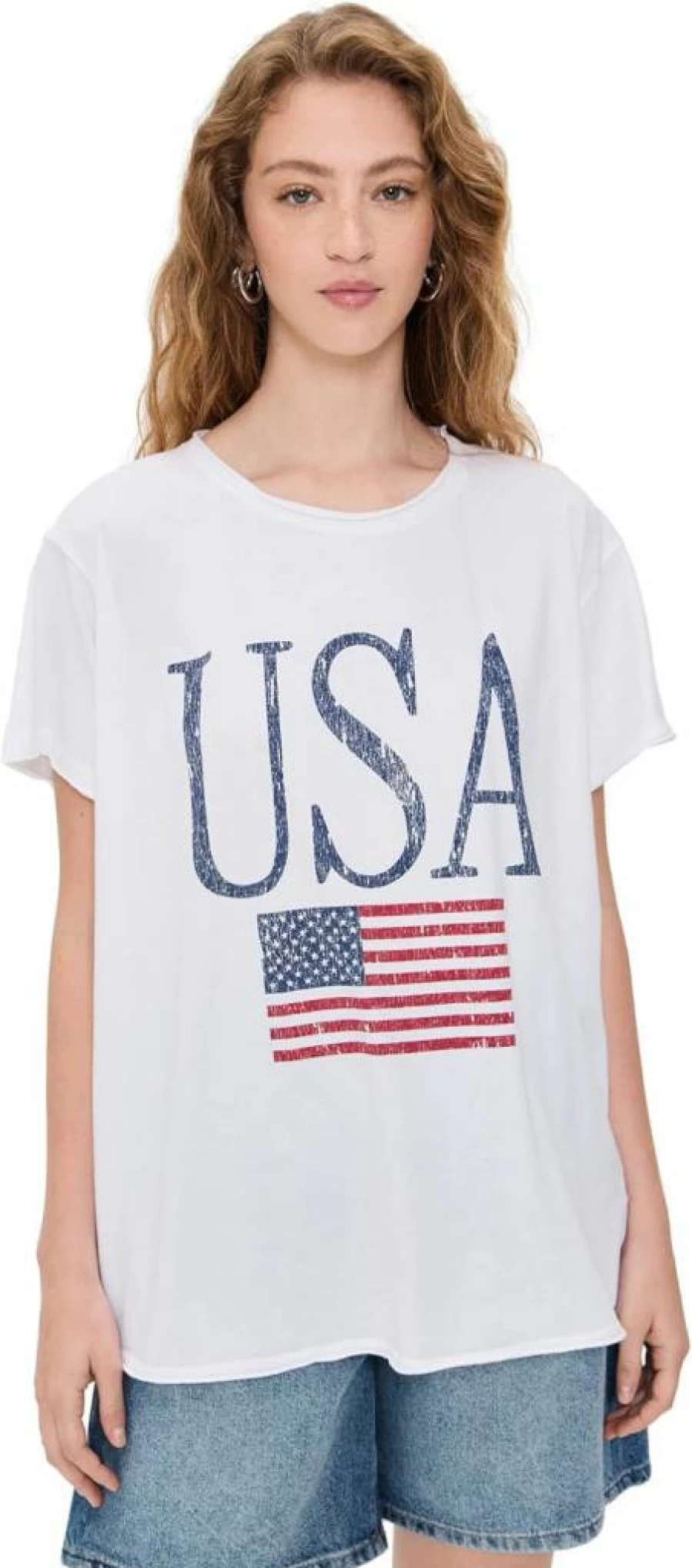 Show Me Your Mumu Women's Comfortable Airport Travel T-Shirt - Casual Crewneck Tee for Women