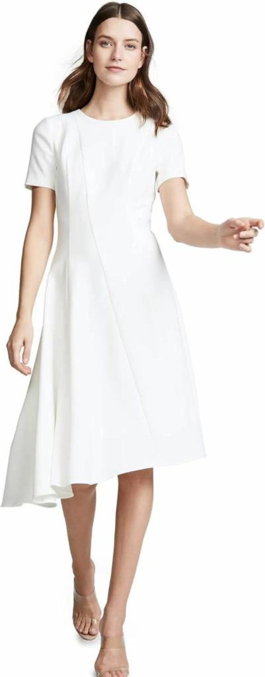 Black Halo Women's Olcay Asymmetrical Cocktail Dress - Elegant Evening Gown for Special Occasions