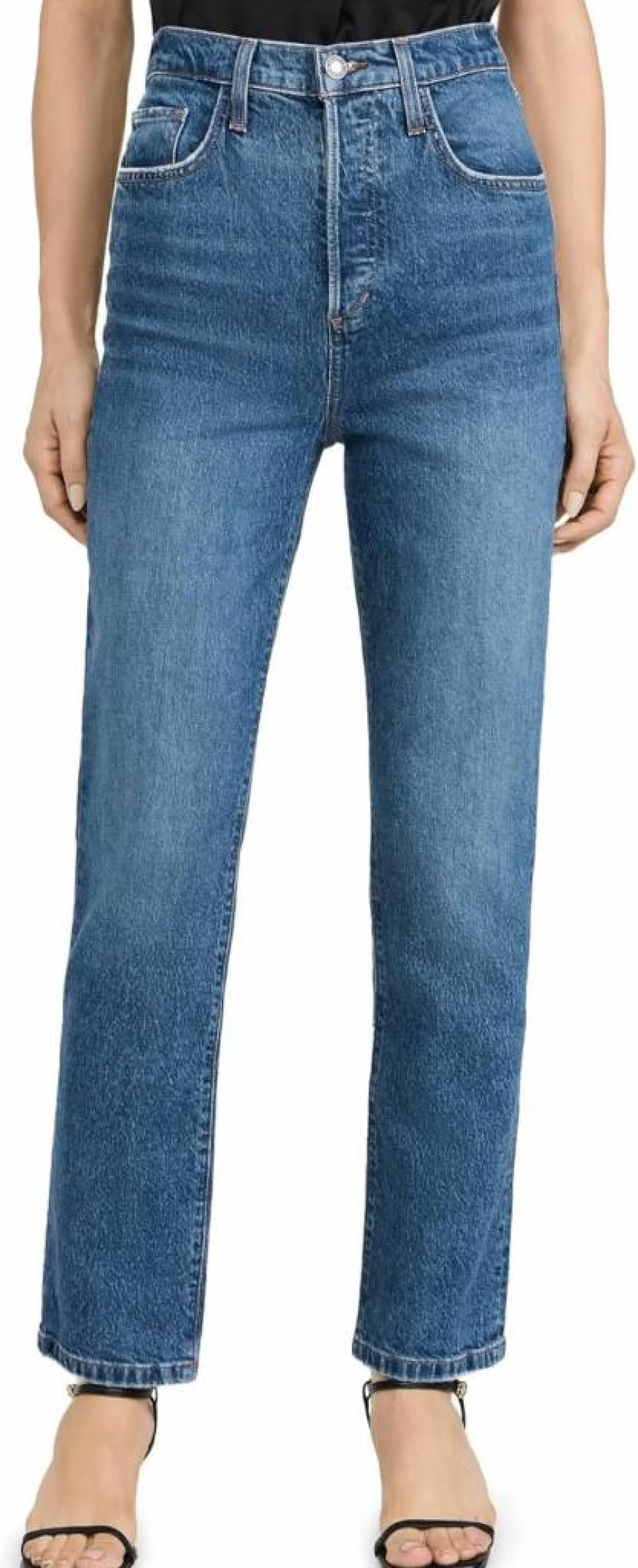 Favorite Daughter Women's Valentina Straight Leg Jeans - High-Quality Denim Pants for Women