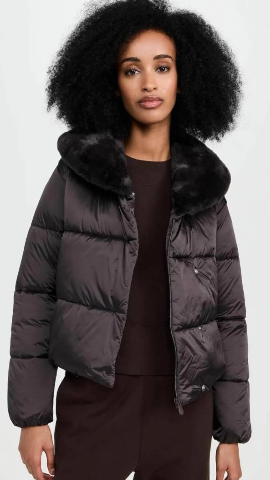 Save The Duck Women's Mireille Puffer Coat – Lightweight Waterproof Winter Jacket
