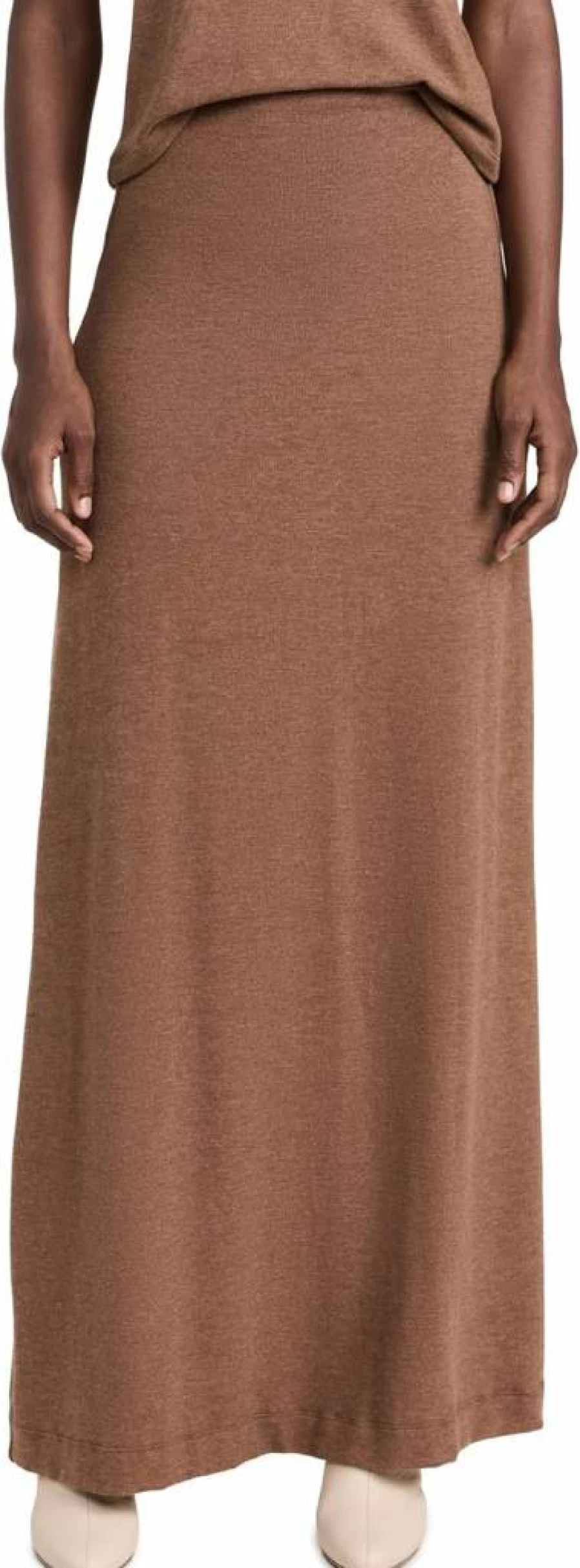 Leset Lauren High Waist Flowy Maxi Skirt for Women - Elegant Long Skirt