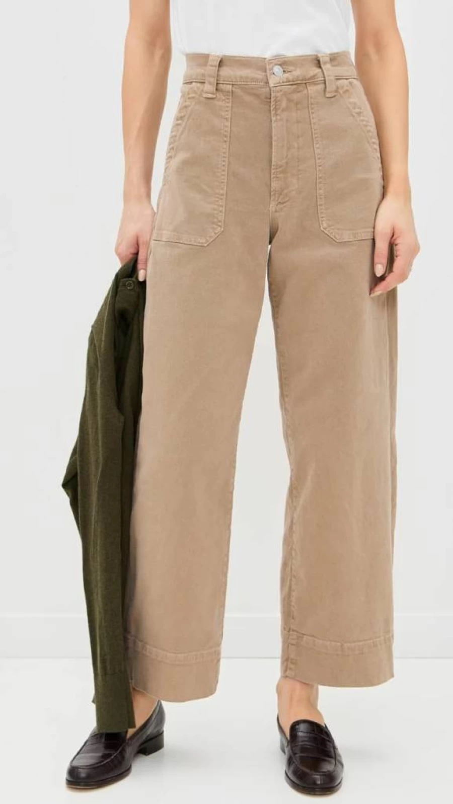 PAIGE Women's Cameron Utility Pocket Ankle Jeans - High-Quality Denim Pants for Women