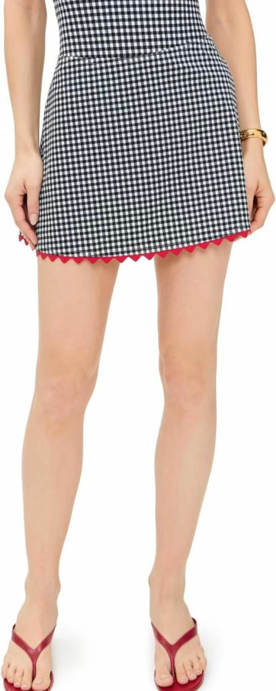 Karla Colletto Women's Livvy A-Line Skirt - Elegant High-Waisted Flared Mini Skirt for Women