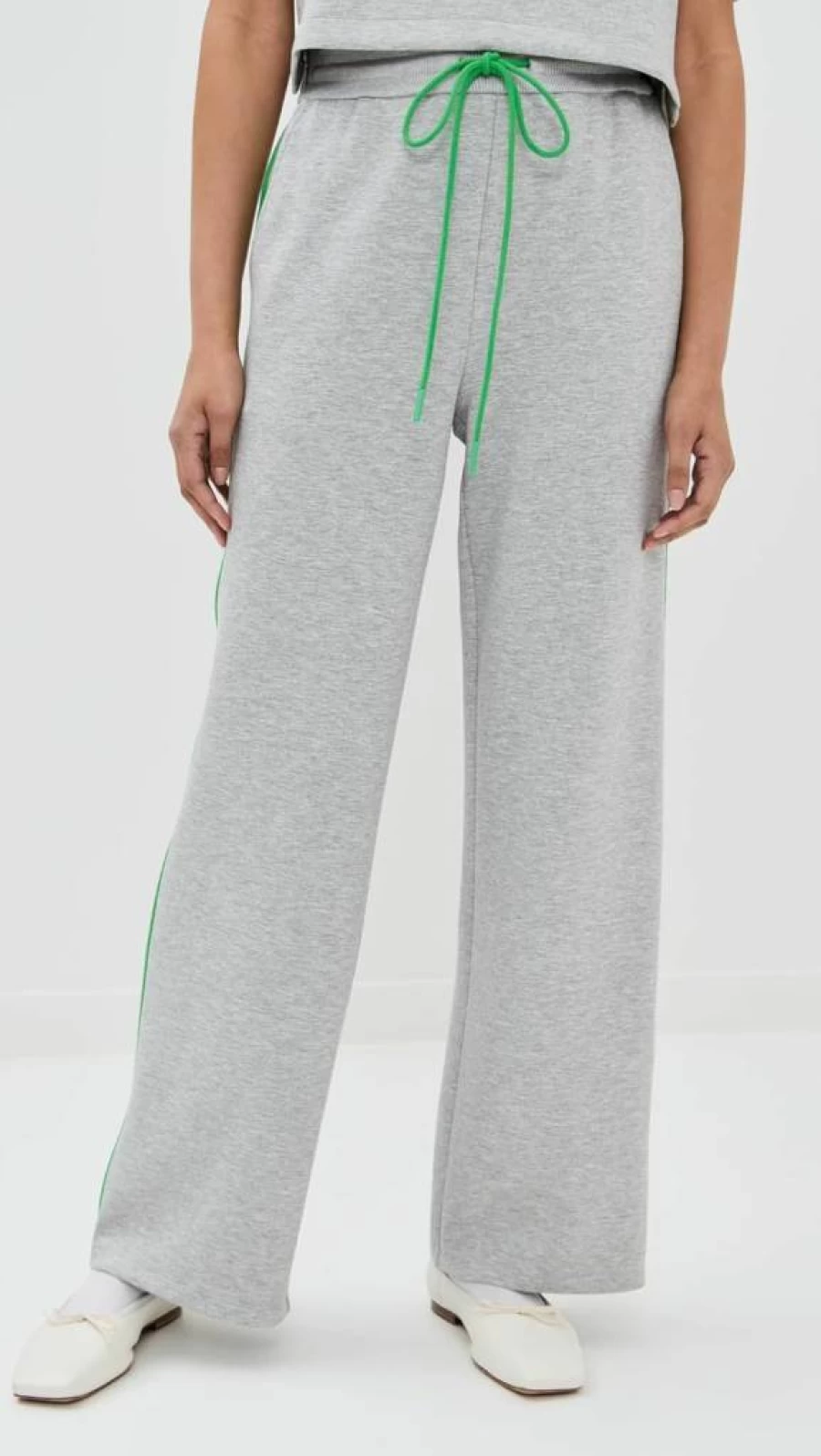 LE BOP Women's High-Waisted Lounge Sweatpants - Soft Casual Jogger Pants for Comfort
