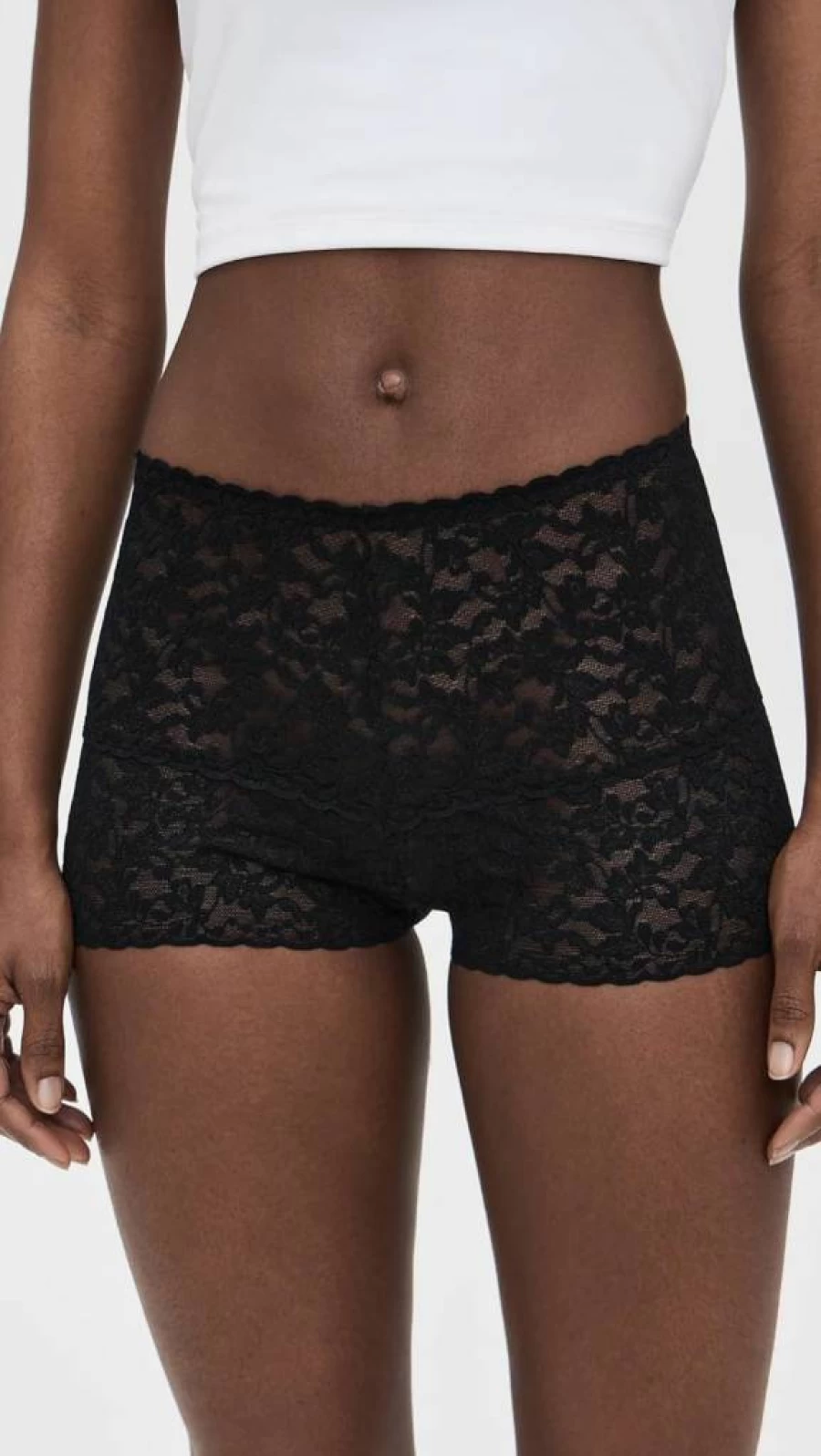 Hanky Panky Women's Vintage High-Waisted Hot Pants Retro Style Shorts
