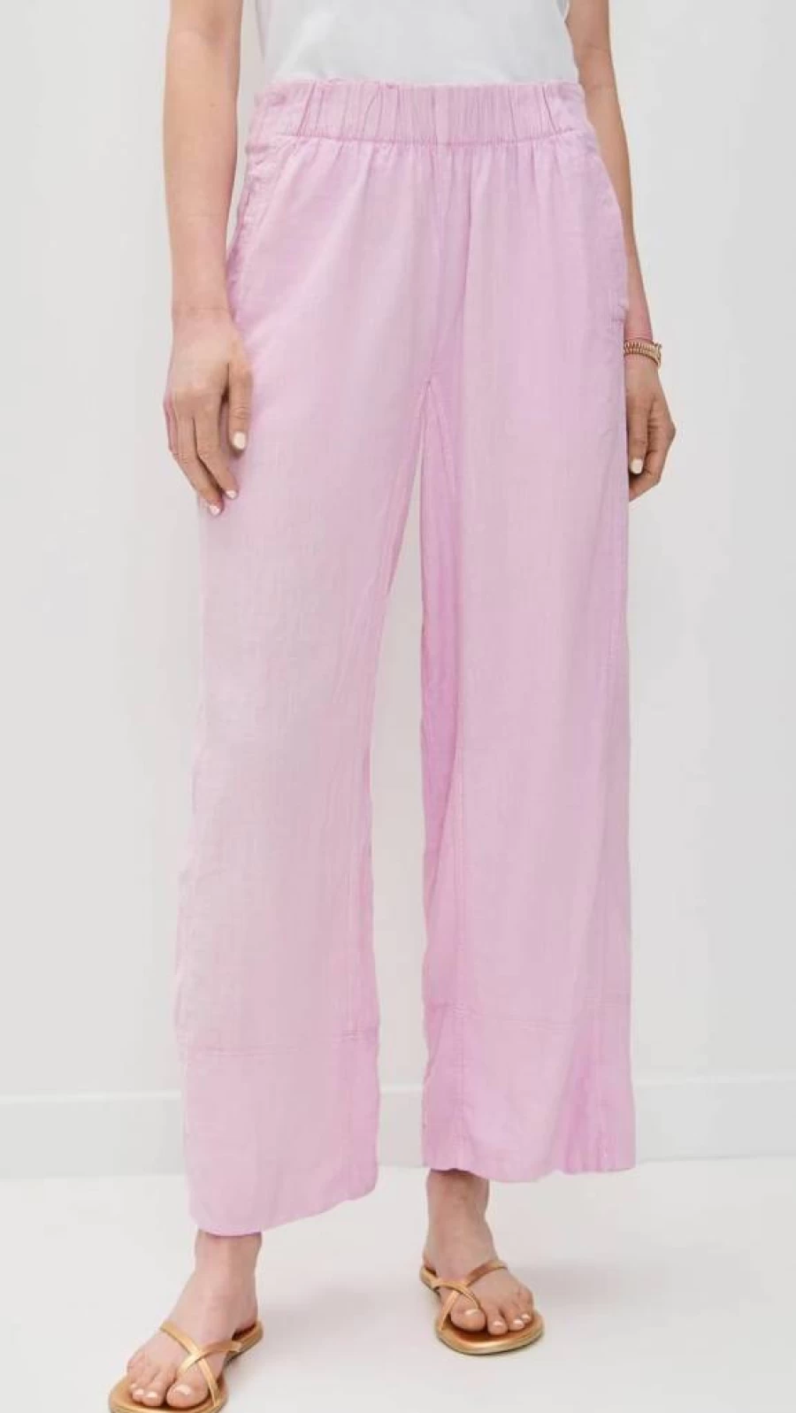 Free Women's Linen Pull-On Pants by Free People – Comfortable & Stylish