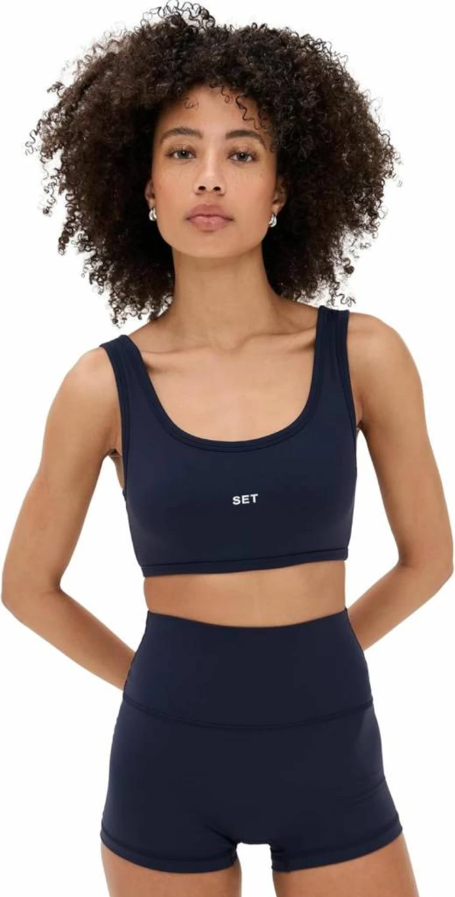 SET Active Women's Airluxe Breathe Scoop Bra - Comfortable & Supportive Workout Bra