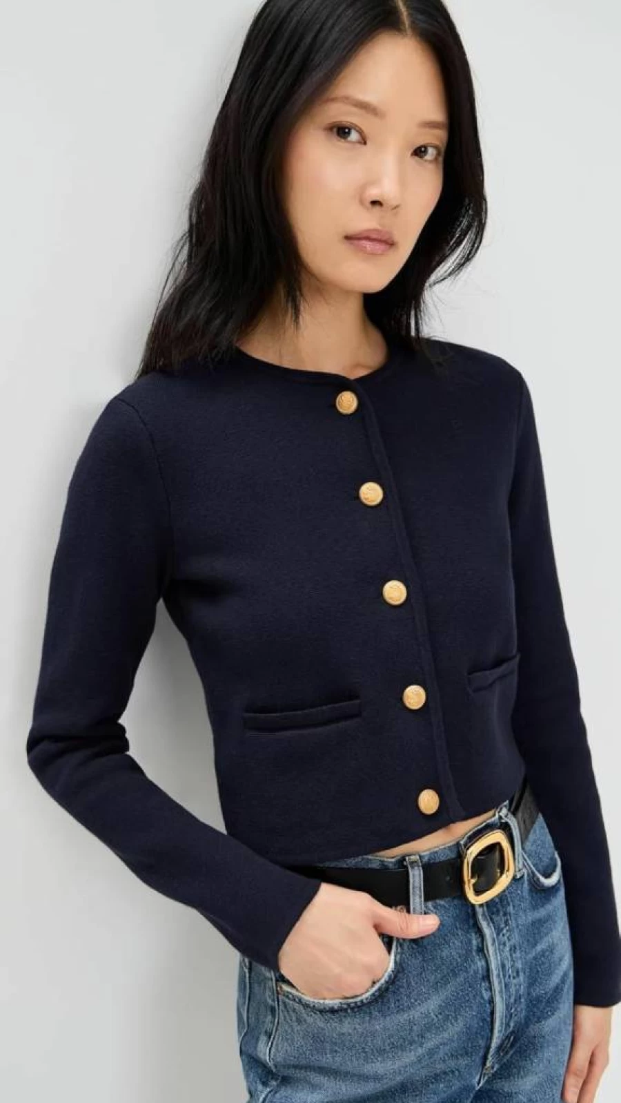 Joe's Jeans Women's Talia Cardigan Jacket - Soft Knit Open Front Casual Cover-Up