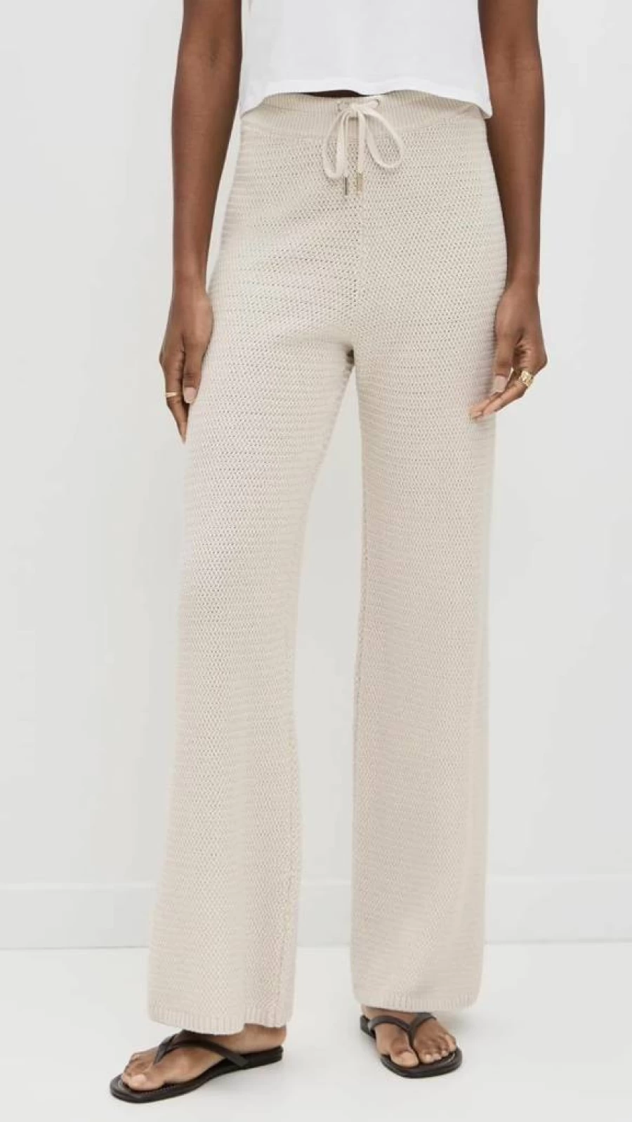 Splendid Women's Cella Jane High-Rise Sweater Pants - Soft Full-Length Lounge Pants for Comfort