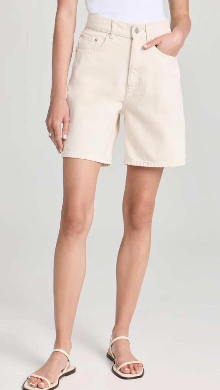 DL1961 Women's Ultra High Rise Taylor Denim Shorts | Stretch Comfort Fit | Premium Jeans Shorts