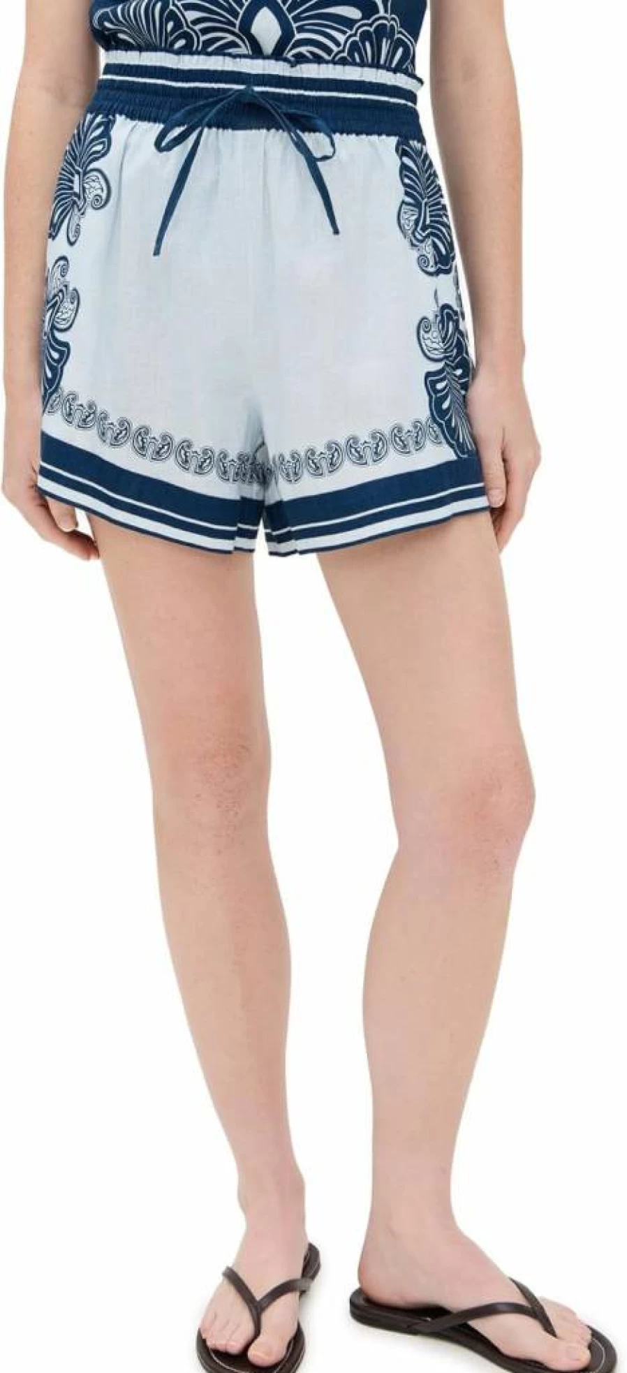SHANI SHEMER Women's Lenny High-Waisted Short Pants - Trendy Summer Fashion