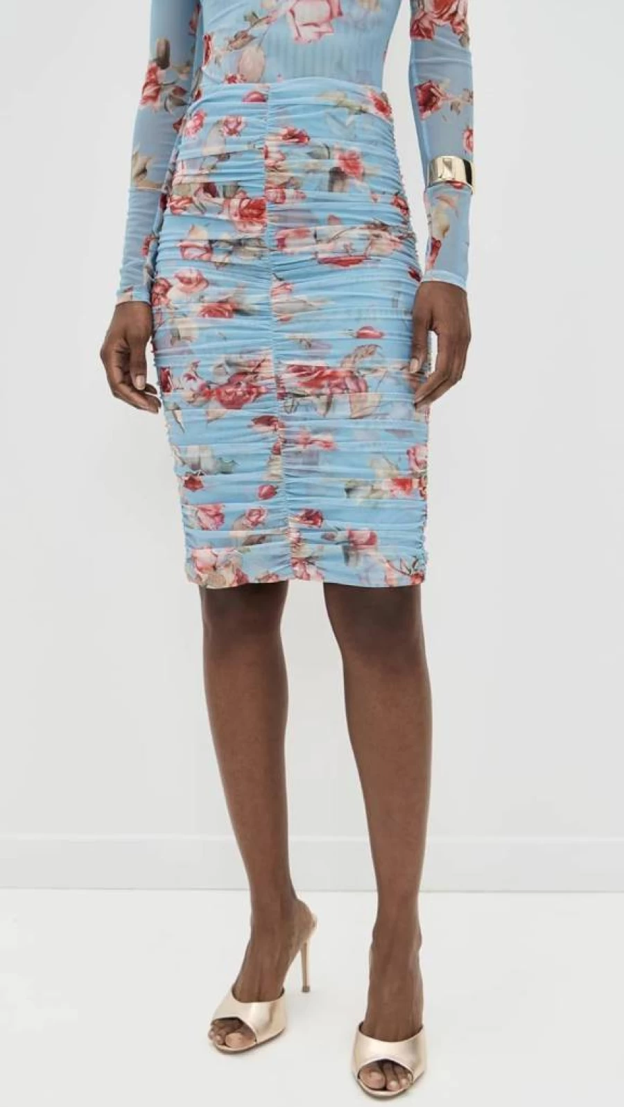 L'AGENCE Women's Isadora Mesh Skirt - Stylish Designer Skirt for Women