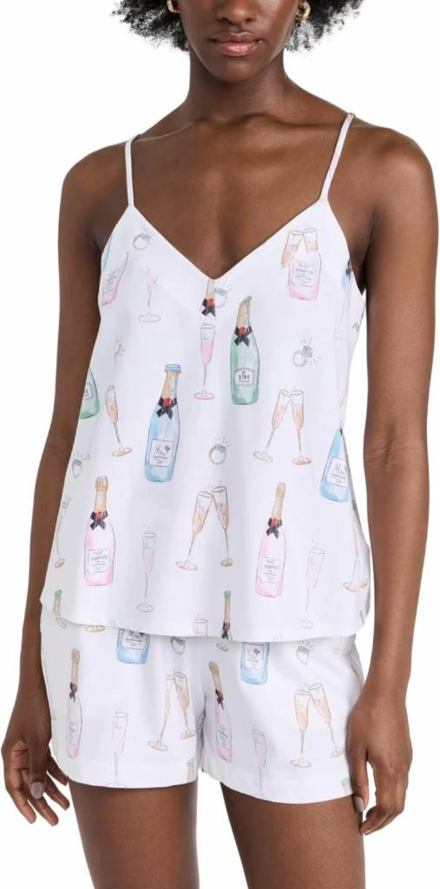 BedHead Pajamas Women's Boxer Shorts & Tank Top Sleepwear Set - Comfortable Lounge PJs