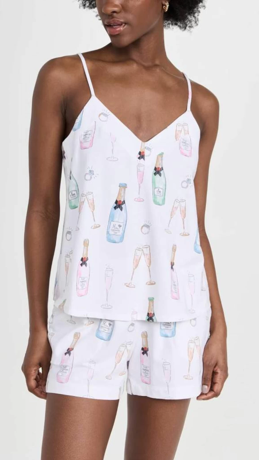 BedHead Pajamas Women's Boxer Shorts & Tank Top Sleepwear Set - Comfortable Lounge PJs